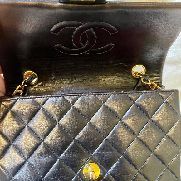 ❌SOLD❌💯Authentic Chanel Mini Square Vintage Flap - Picture 10 of 16